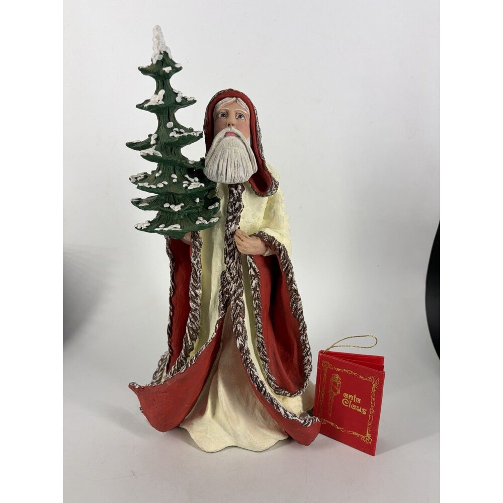 Christmas Santa Duncan Royale Collectors Edition History of Santa Large